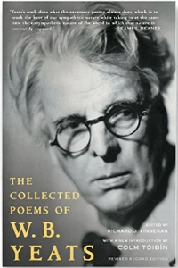 ডব্লিউ বি ইয়েটসের (W.B. Yeats) প্রতিকৃতি সম্বলিত 'দ্য কালেক্টেড পোয়েমস অফ ডব্লিউ বি ইয়েটস' বইয়ের প্রচ্ছদ।