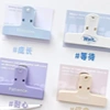 Large cute pastel plastic binder clips and anti-slip paperclips - Arko Publishers