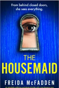 The Housemaid Freida McFadden থ্রিলার বইয়ের প্রচ্ছদ (The Housemaid book cover by Freida McFadden)